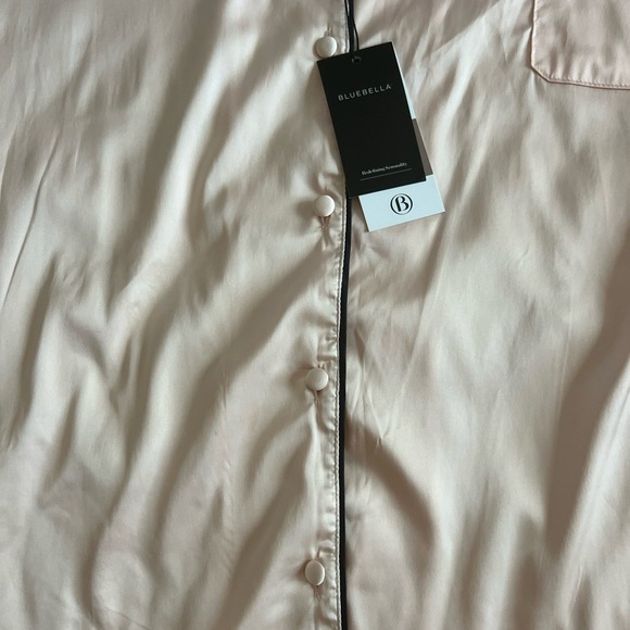 Bluebella Pajamas Abigail Shirt and Short Set Pale Pink size 18 4xl - Picture 3 of 7